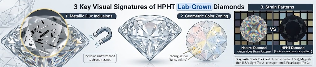 HPHT Lab Grown Diamond Reference