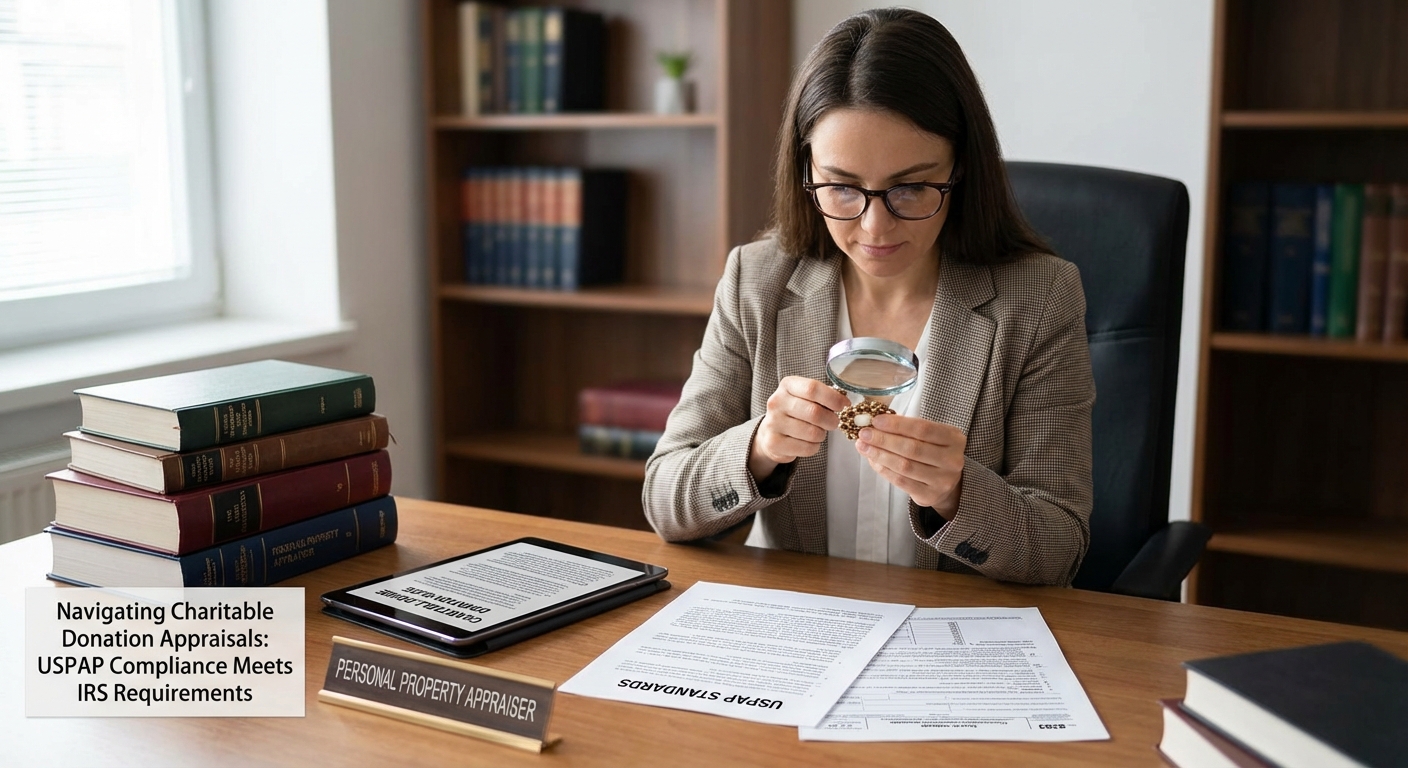 Navigating Charitable Donation Appraisals: USPAP Compliance Meets IRS Requirements