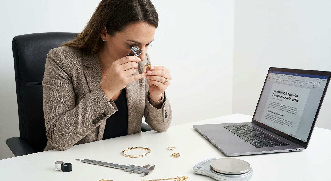 Beyond the Melt: Appraising Diamond Accent Gold Jewelry