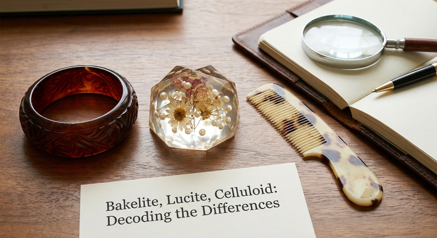 Bakelite, Lucite, Celluloid: Decoding the Differences