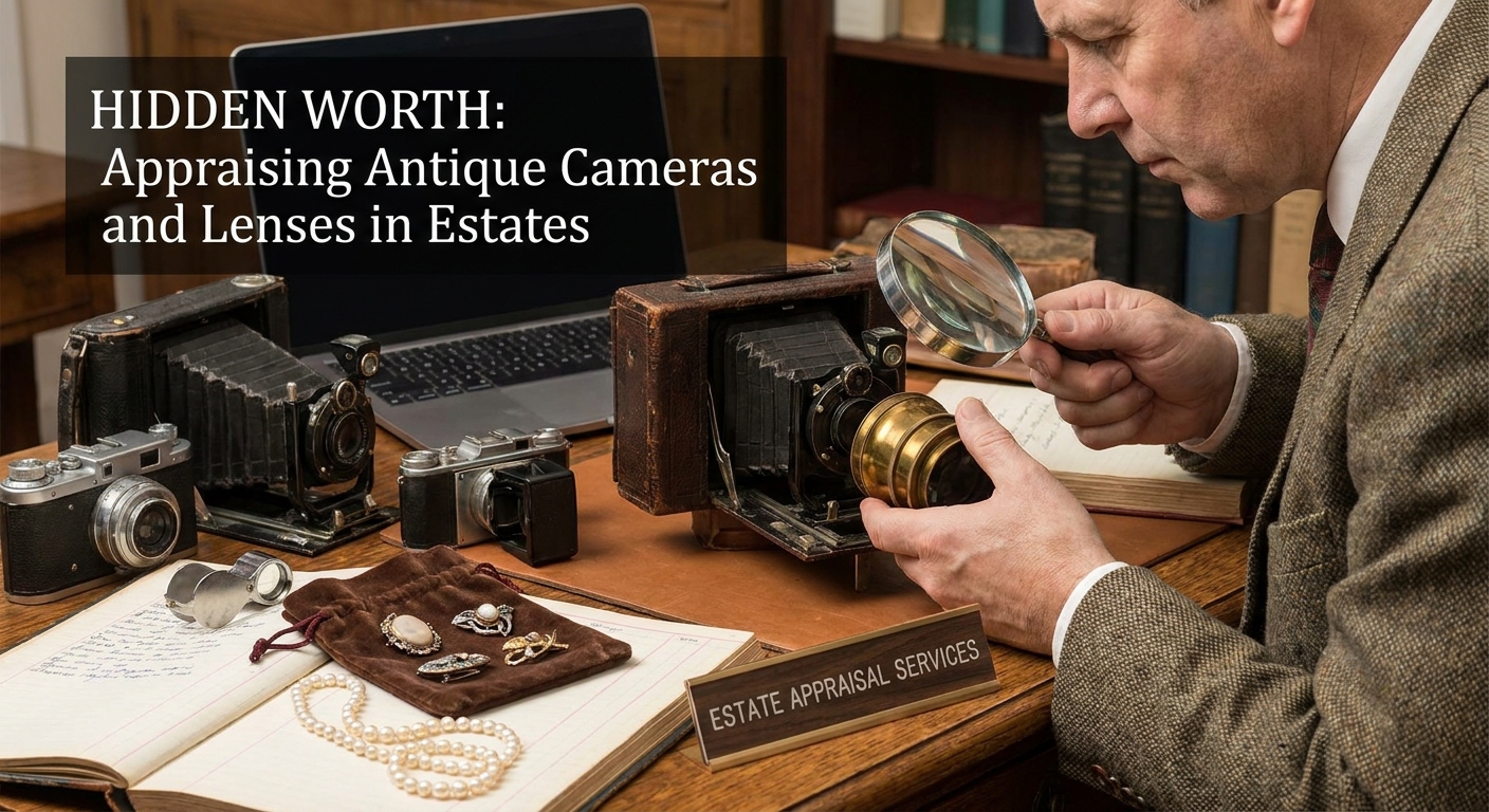 Hidden Worth: Appraising Antique Cameras and Lenses in Estates