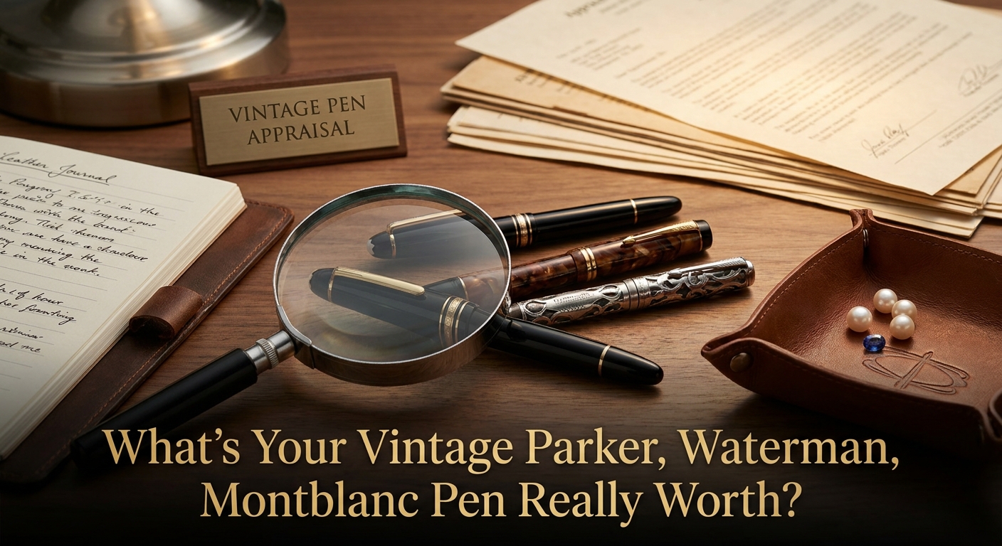 What's Your Vintage Parker, Waterman, Montblanc Pen Really Worth?