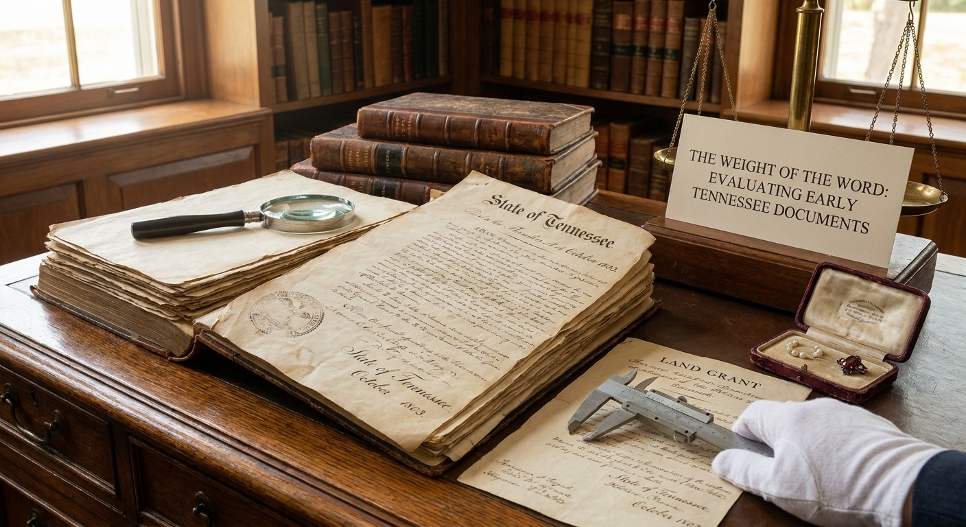 The Weight of the Word: Evaluating Early Tennessee Documents