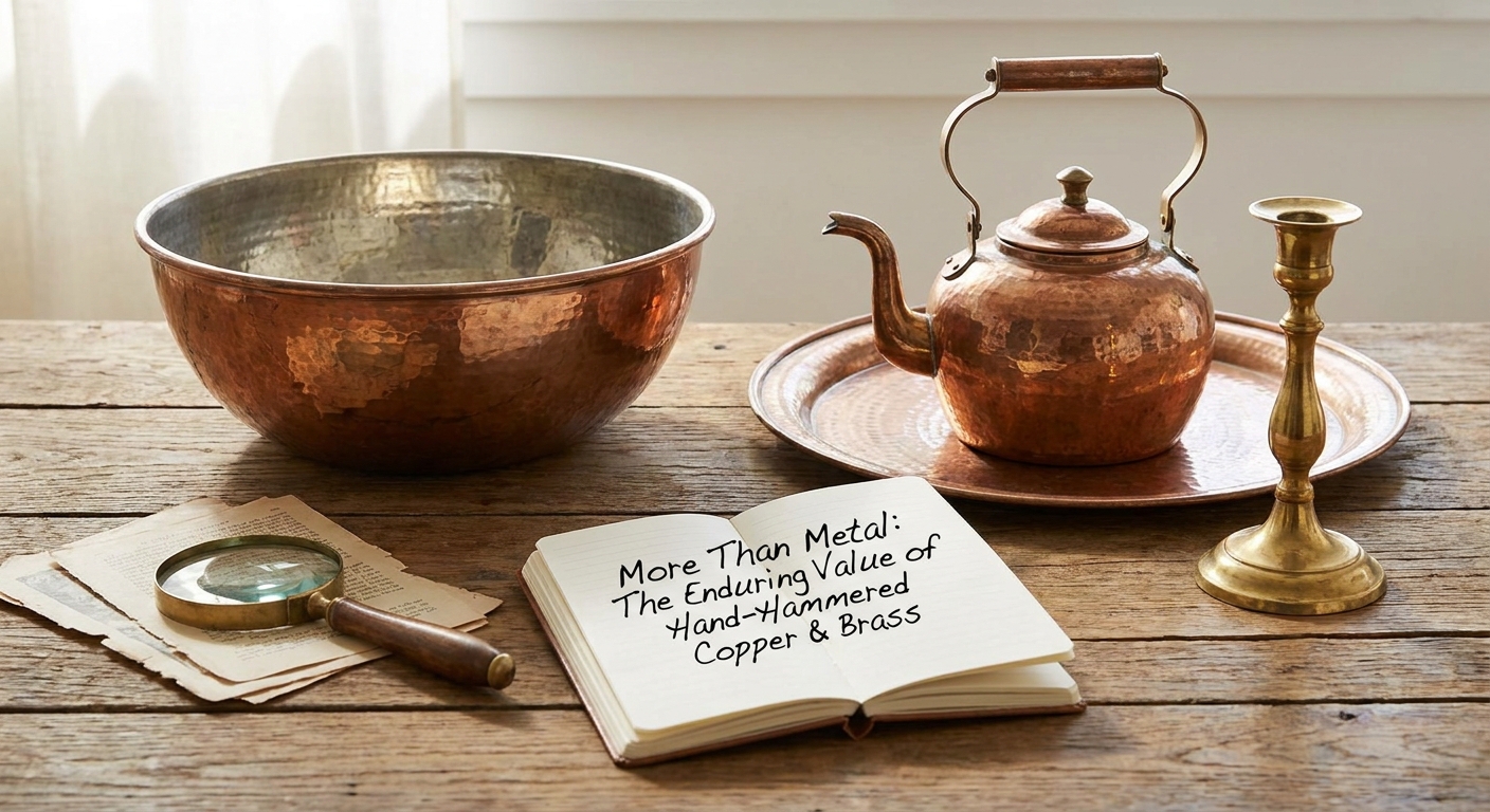 More Than Metal: The Enduring Value of Hand-Hammered Copper & Brass
