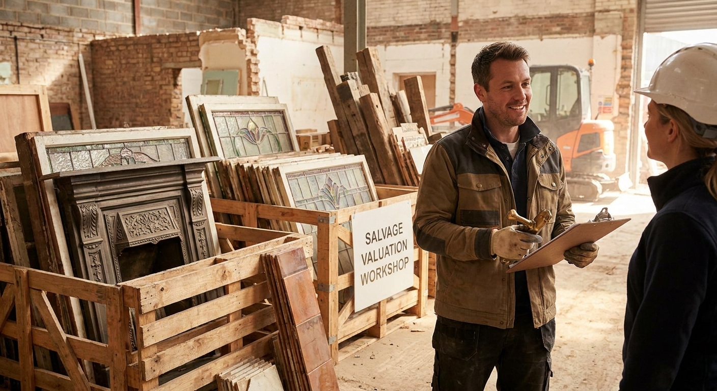Architectural Gold: Valuing Salvage During Demolition & Renovation