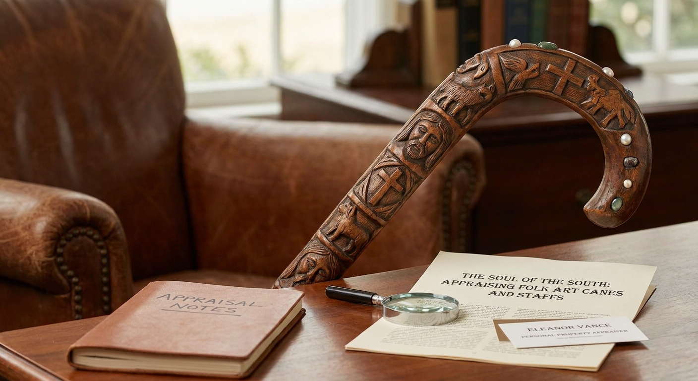 The Soul of the South: Appraising Folk Art Canes and Staffs